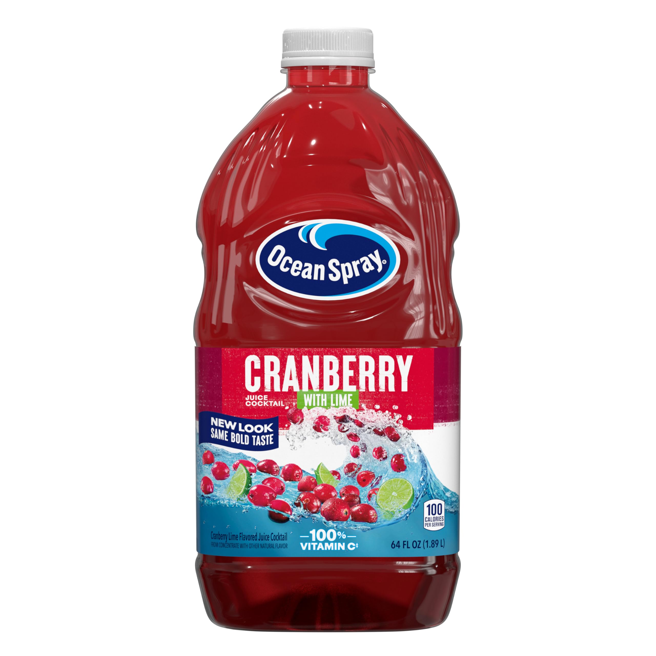 Ocean Spray® Cranberry with Lime Juice Drink, 64 Fl Oz Bottle