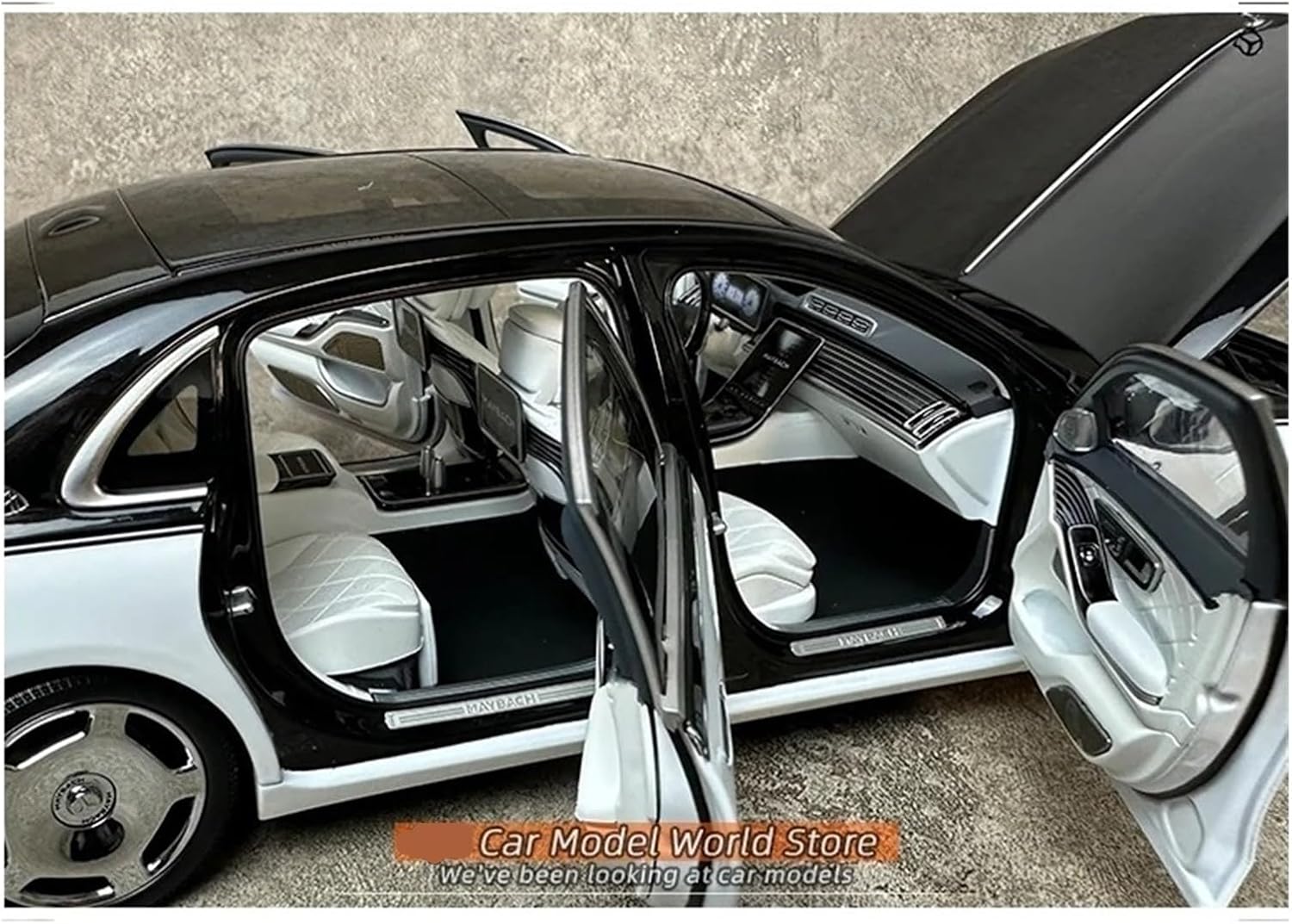 1:18 for S-Class S680 2021 Car Model Company Gift Display(No Box)