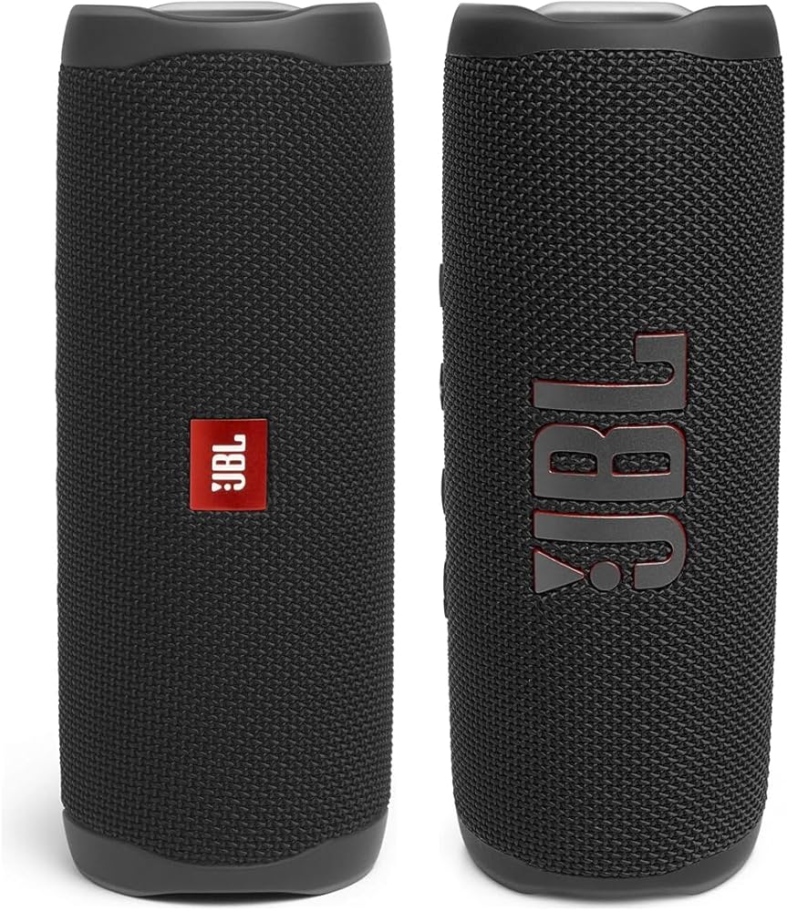 JBL Flip 6 Wireless Portable Bluetooth Speaker & Personalization App (Without Mic, Black) & Flip