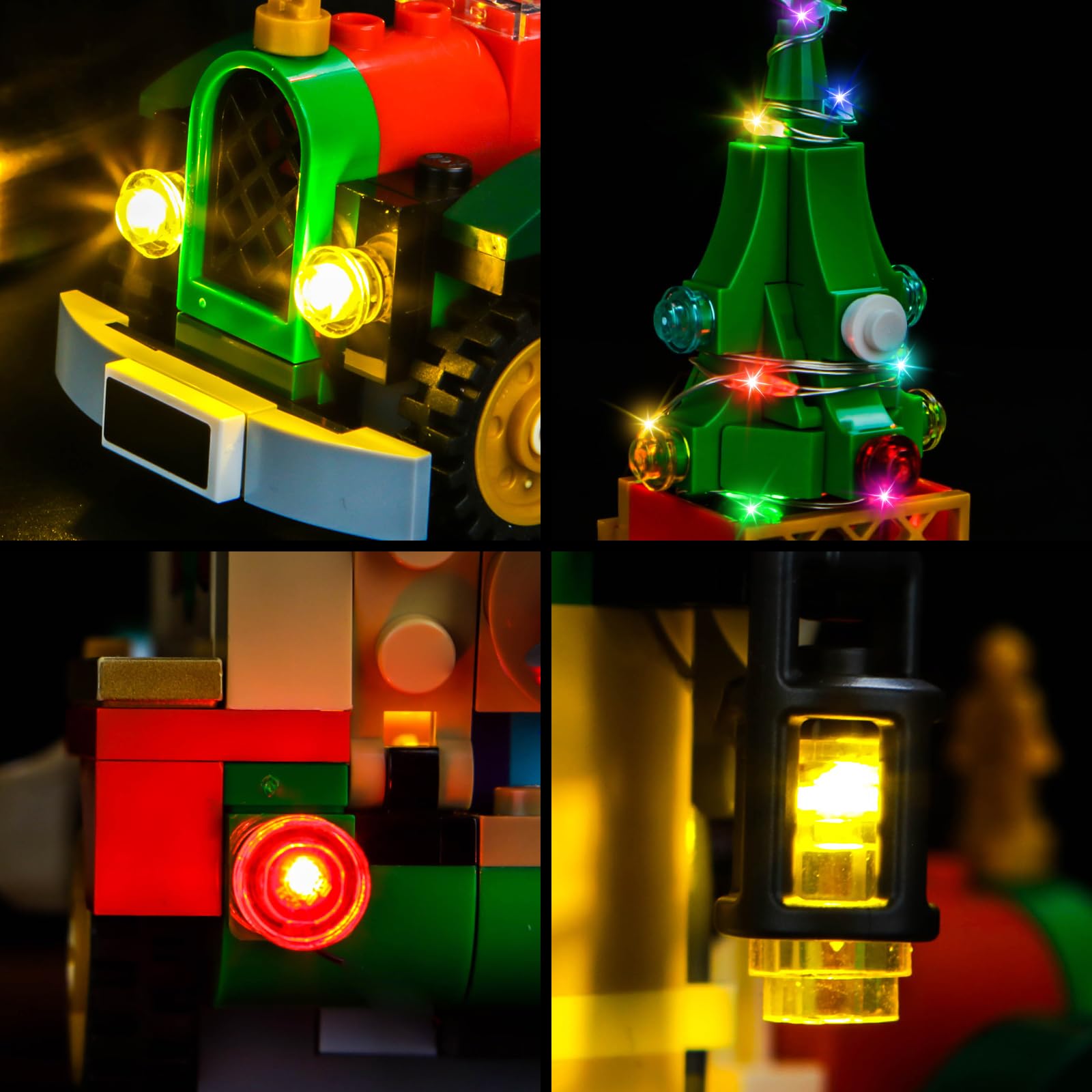 Led Light Set Compatible with Lego 40746 Santa's Delivery Truck (No Model) - Image 3