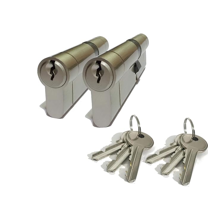 Buy 2pk High Security Euro Door Locks Cylinders KEYED Alike Size