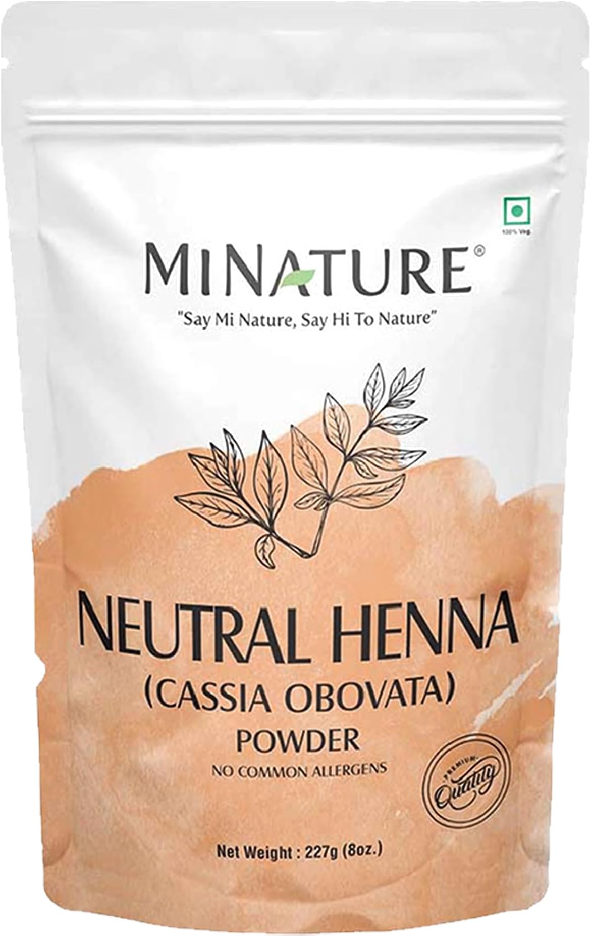 Mi Nature Pure Neutral Henna Powder(Cassia Obovata) |for Hair Conditioning|Ad...