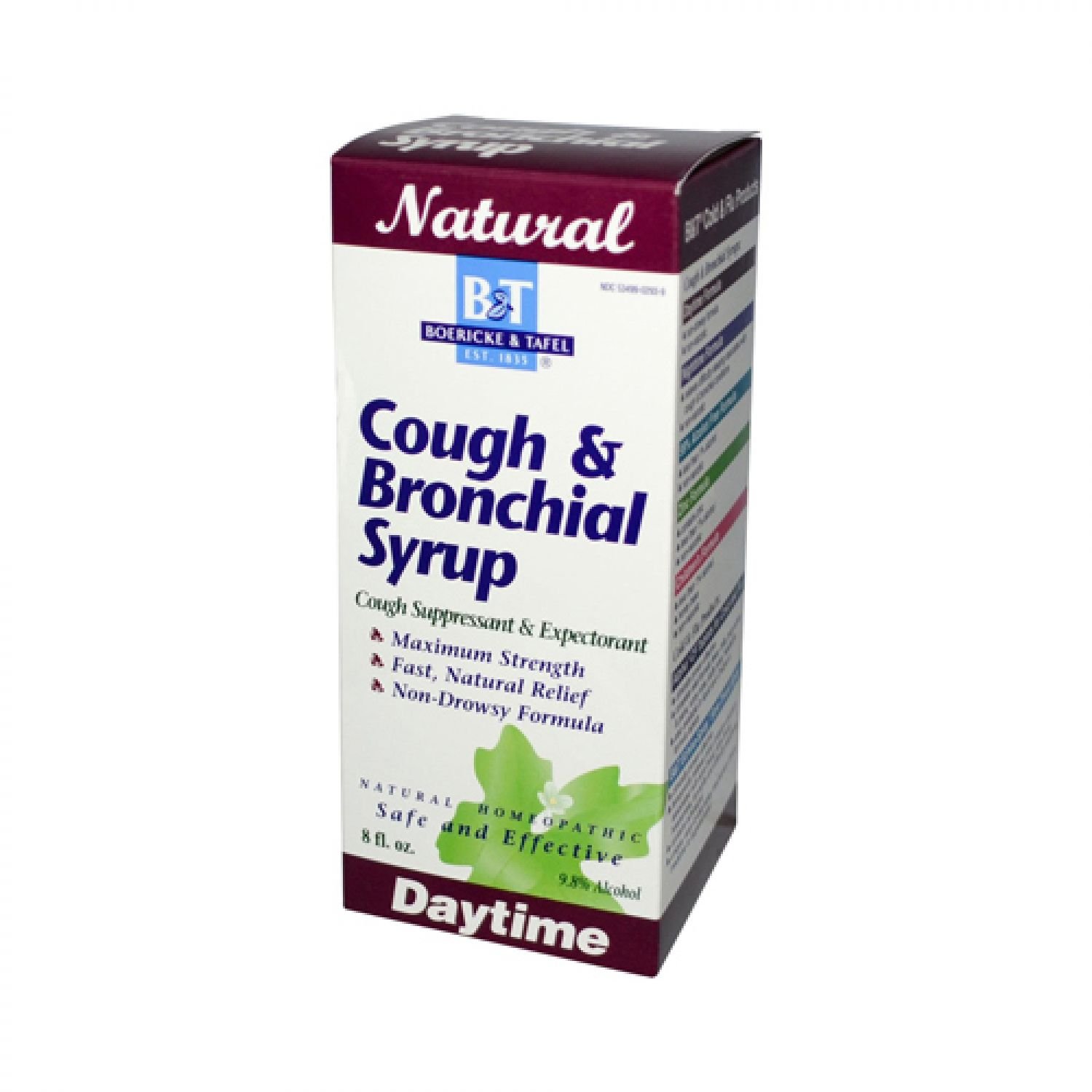 Boericke & Tafel, Cough & Bronchial Syrup, Daytime, 8 fl oz (240 ml)