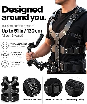 Thanos-SE Ultra Gimbal Support Vest Rig with Quick Release