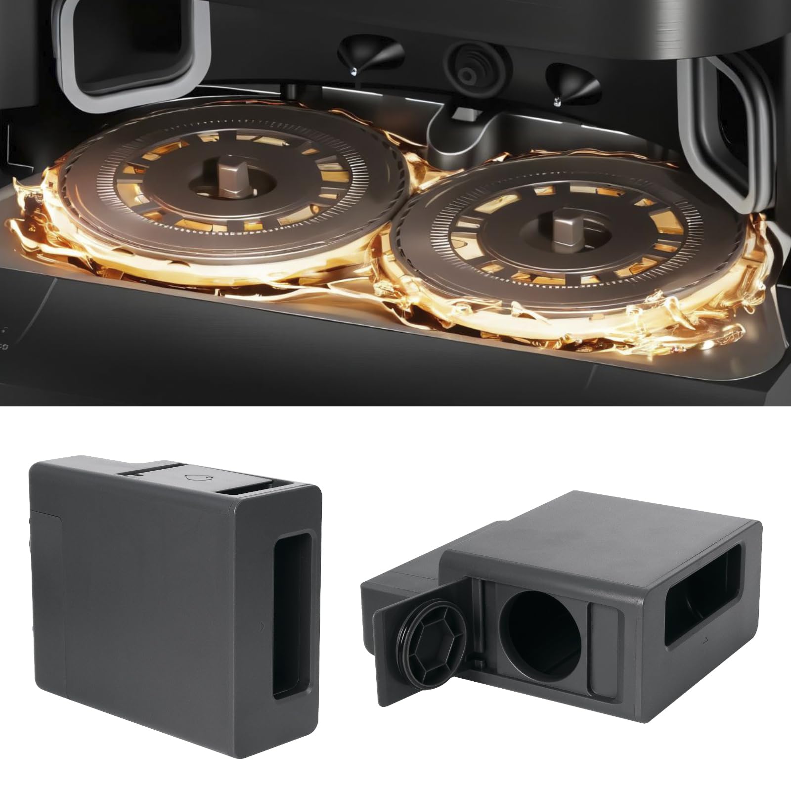 Modulo di aggiunta automatica del fluido detergente Accessori per il fluido detergente, ricambio per Dreame X50 Ultra/X40 Ultra Complete/L40 Ultra/L10s Ultra Heat, per Mova P50 Pro Ultra/E40 Ultra