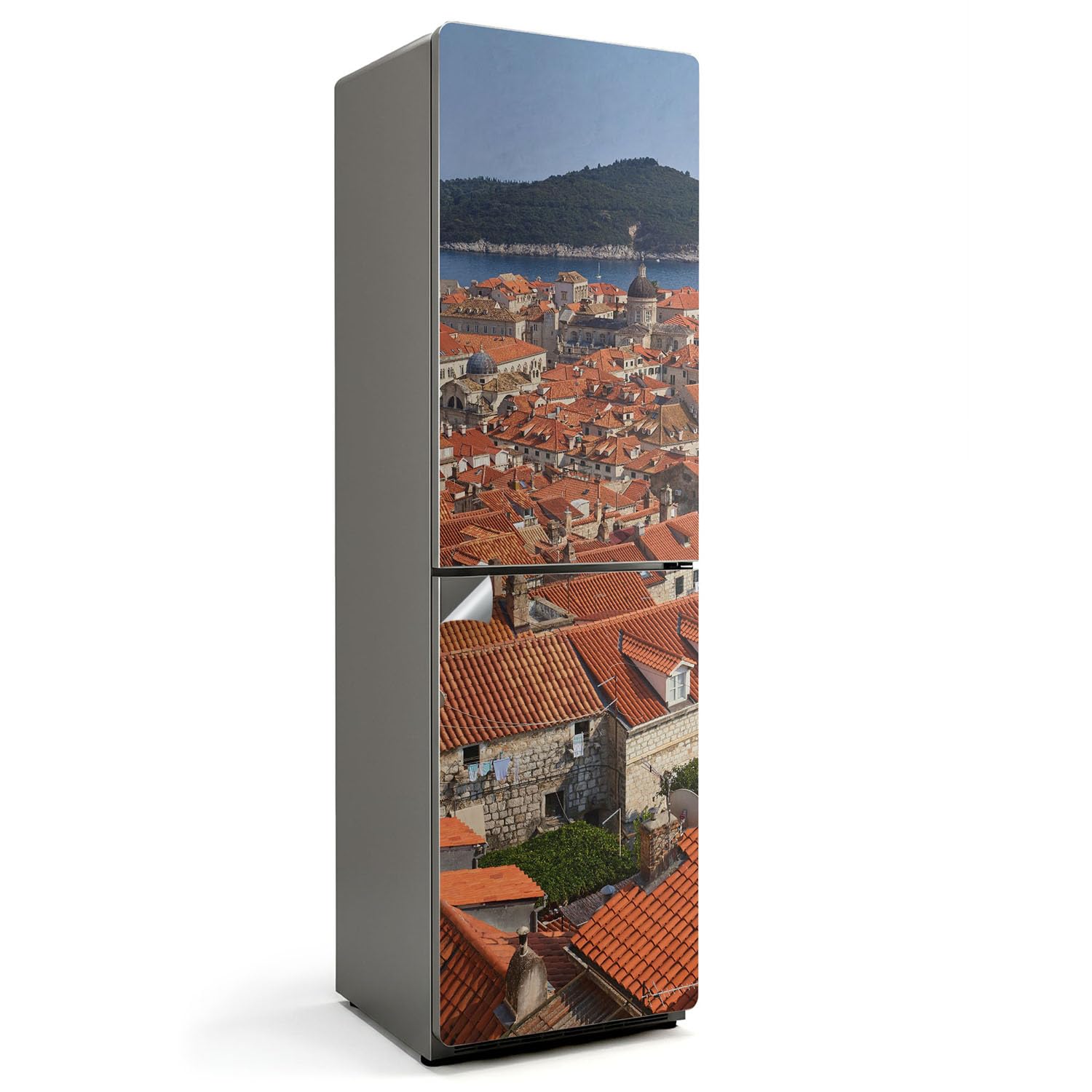 Sticker cuisine vue mer 60x205 cm pour évader votre déco au quotidien