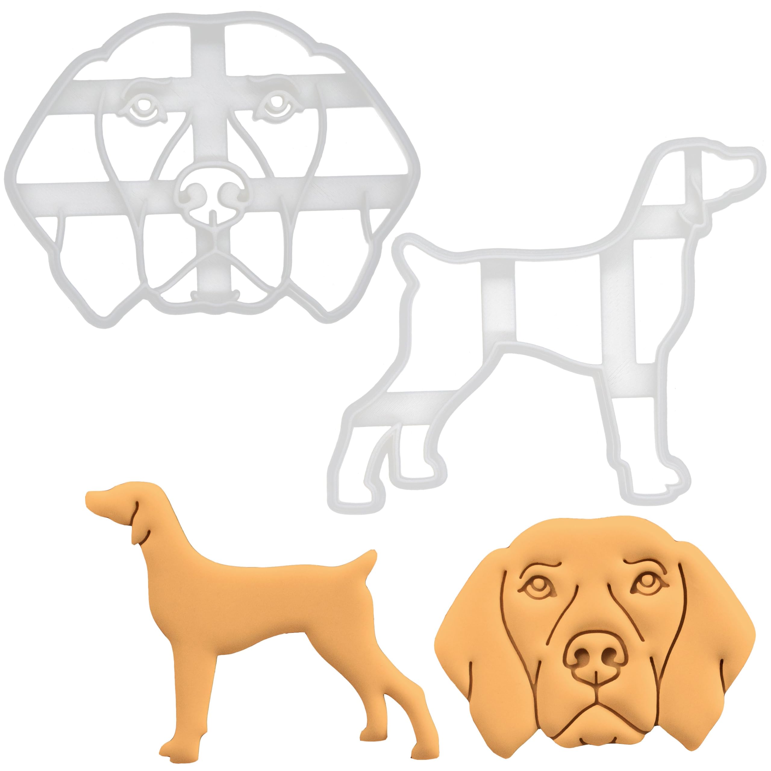 Hungarian Vizsla cookie cutter set