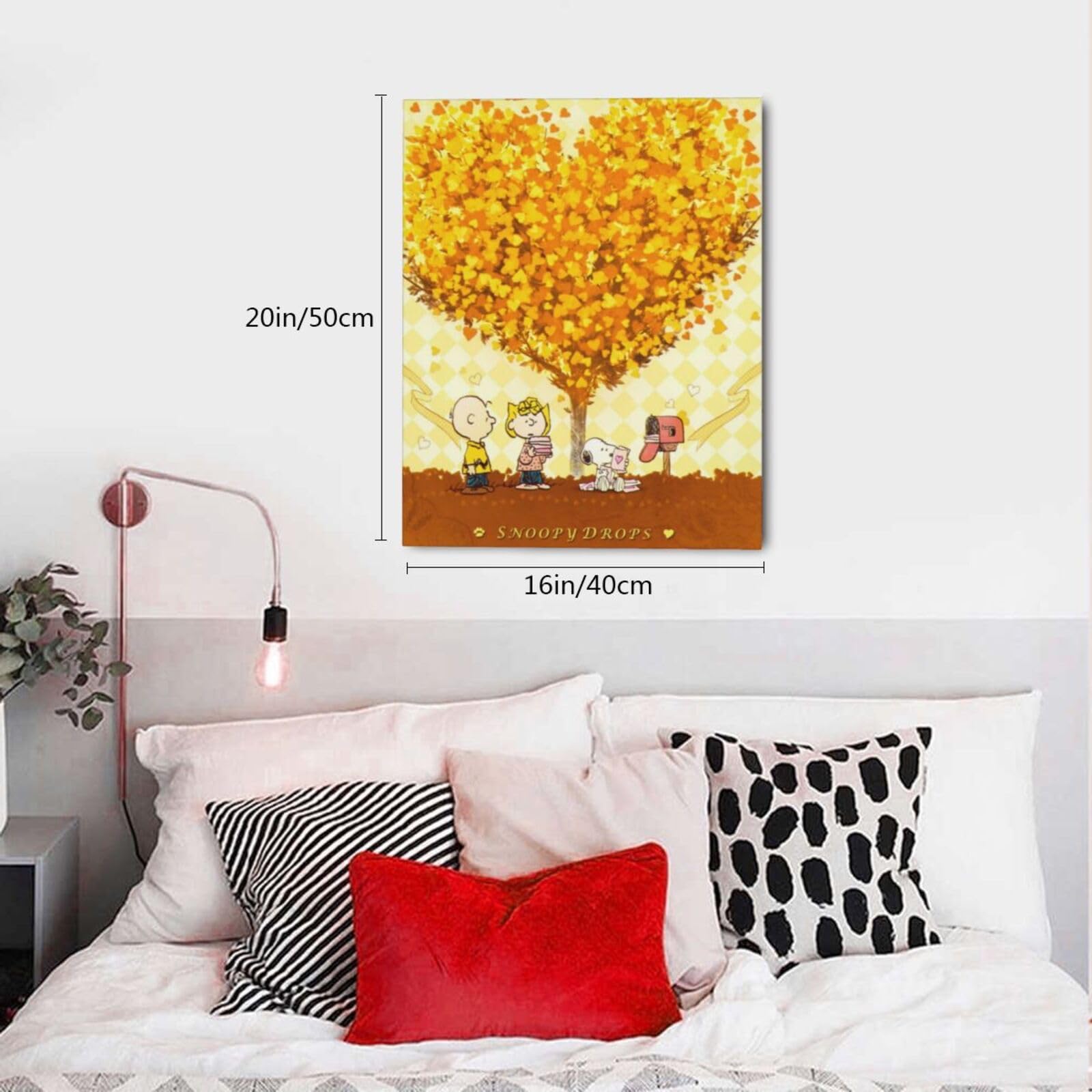 SNOOPY/スヌーピー/3Dデコアート/絵画/インテリア/飾り 北斎 秘版 草紙