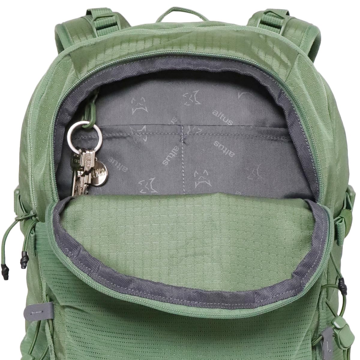 ALTUS Pack Trekking: Mochila Musala 30 L30 (30 Litros) + Bastones de Senderismo Acebo H30 Antideslizantes