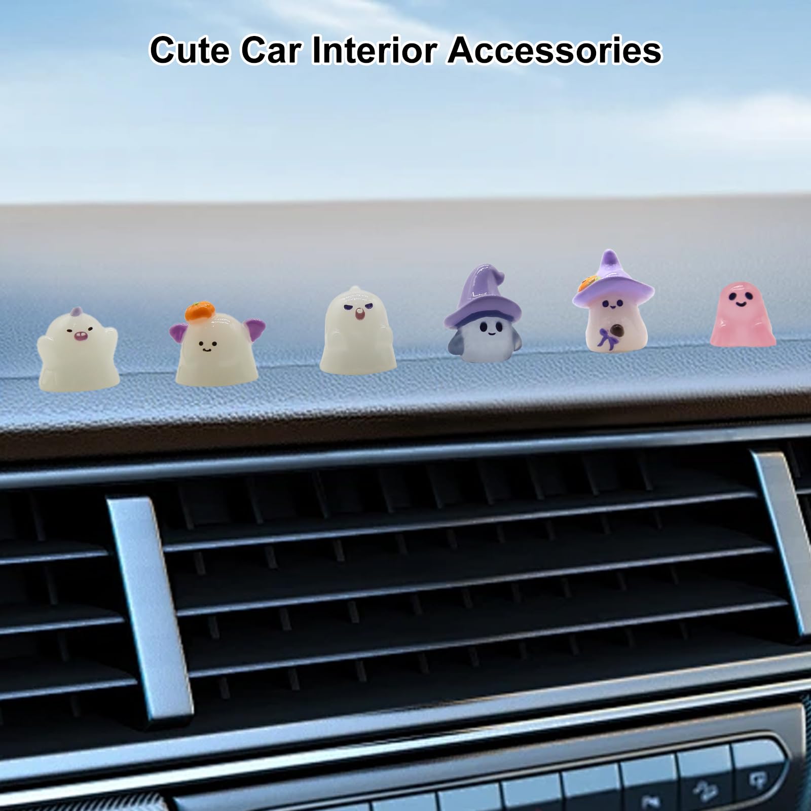 Figurine Solaire Dansante Pour Tableau De Bord De Voiture, Décoration Pour Halloween, Tour Ou Fête, Grands Nœuds Pour Sapin De Noël (E, Taille Unique