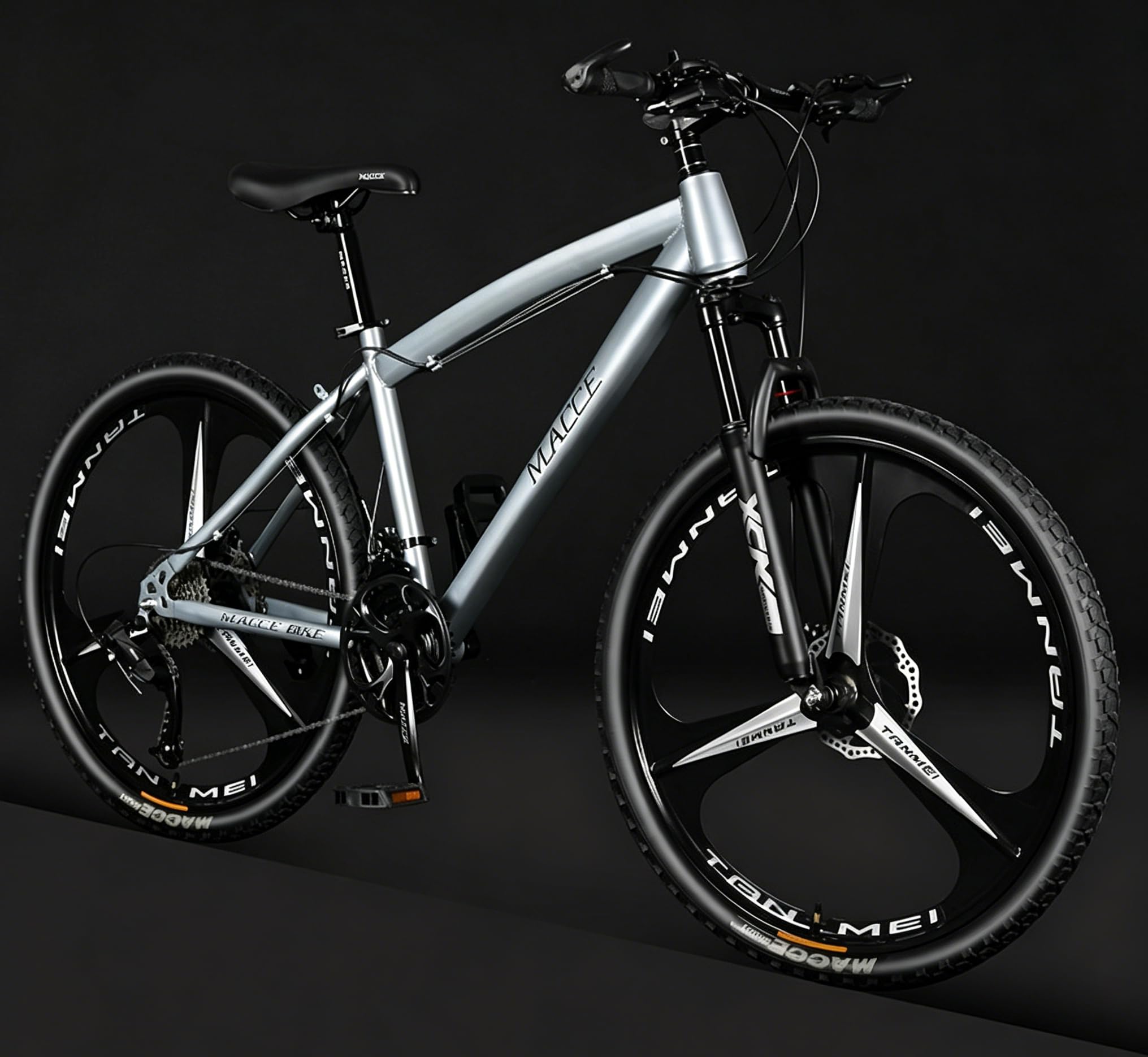 Amazon | 軽量 26インチ 自転車 マウンテンバイク 大人 21段変速 高 