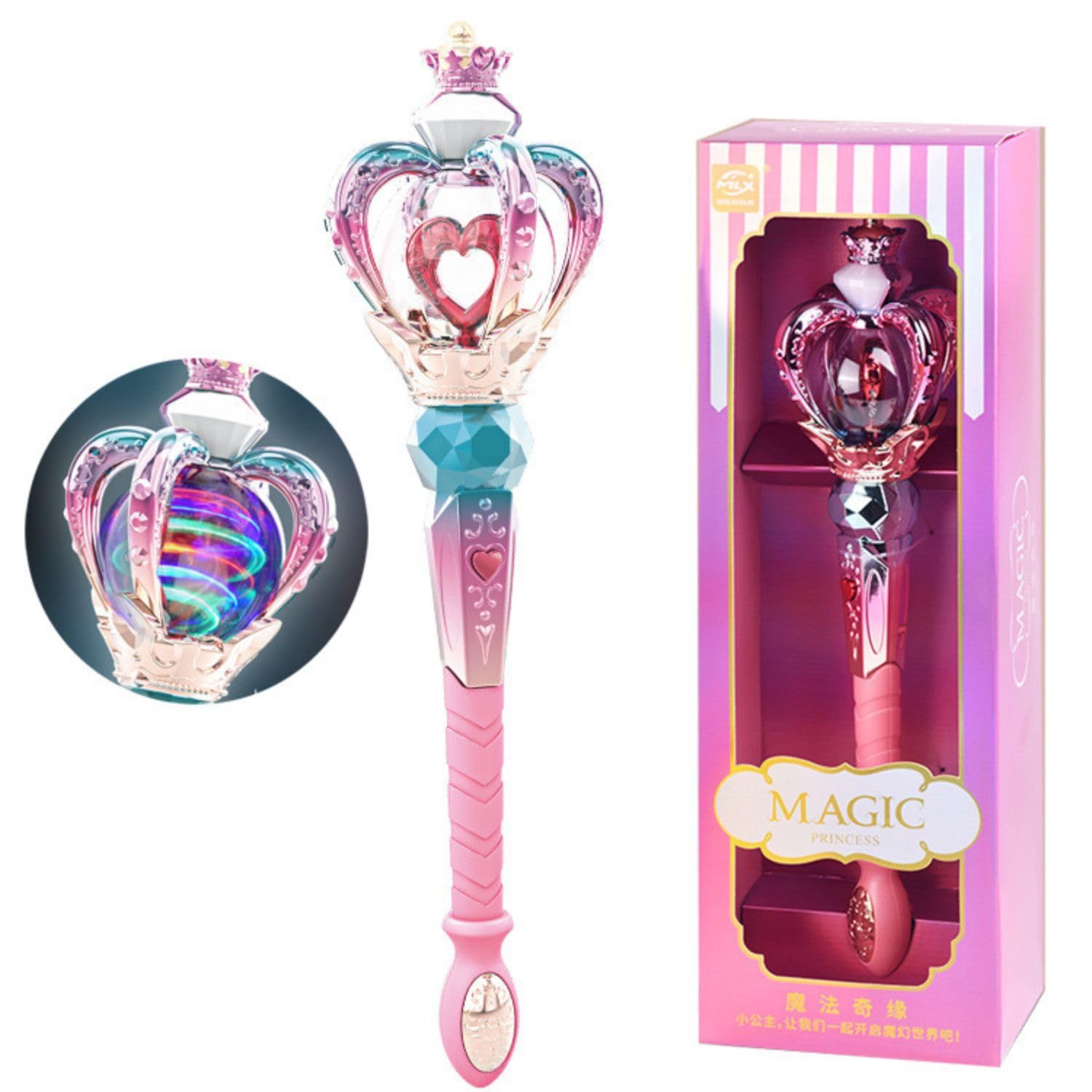 FunBlast Magical Wand for Girls – Musical Wand with Flashing Light, Toys for Girls, Princess Fairy Wand, Birthday Gifts for Girls – Random Design (B0D9LT6KPV) Amazon Price History, Amazon Price Tracker