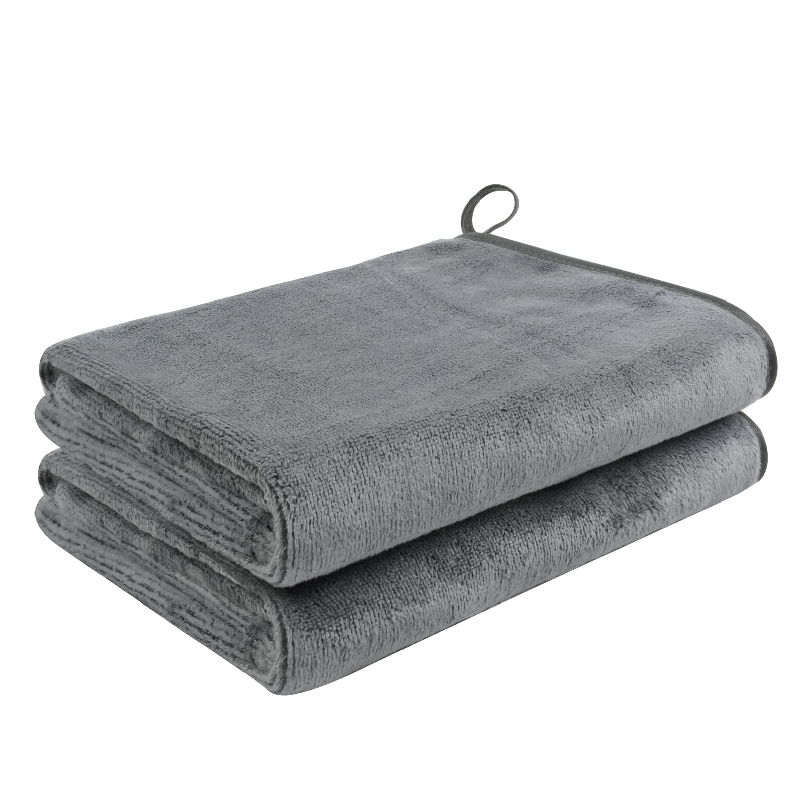 VIVOTE Lot De 2 Essuie-mains En Microfibre Avec Boucle De