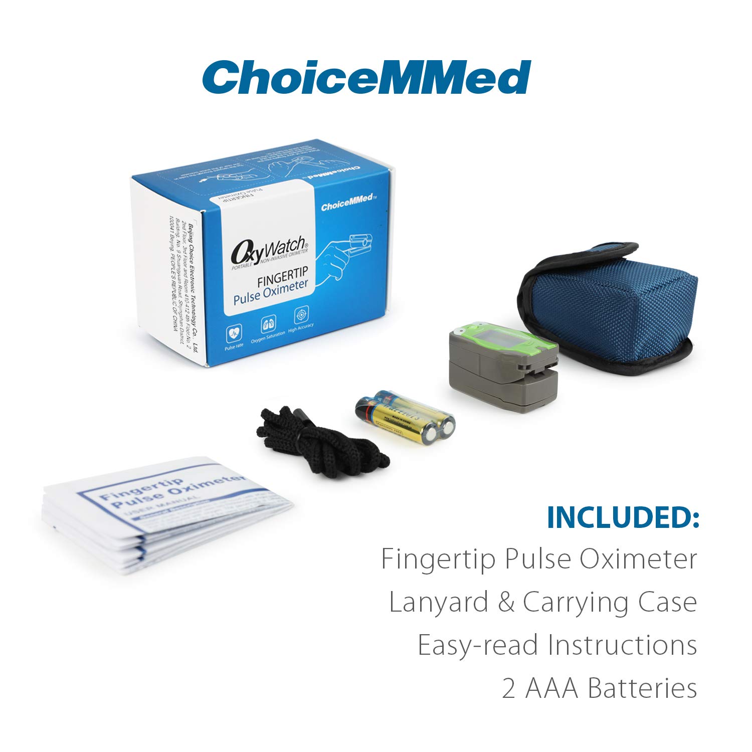 Choicemmed MD300C53 Pediatric (Kids) Pulse oximeter, Specially design for Kids(Multicolor) - Image 7 thumbnail