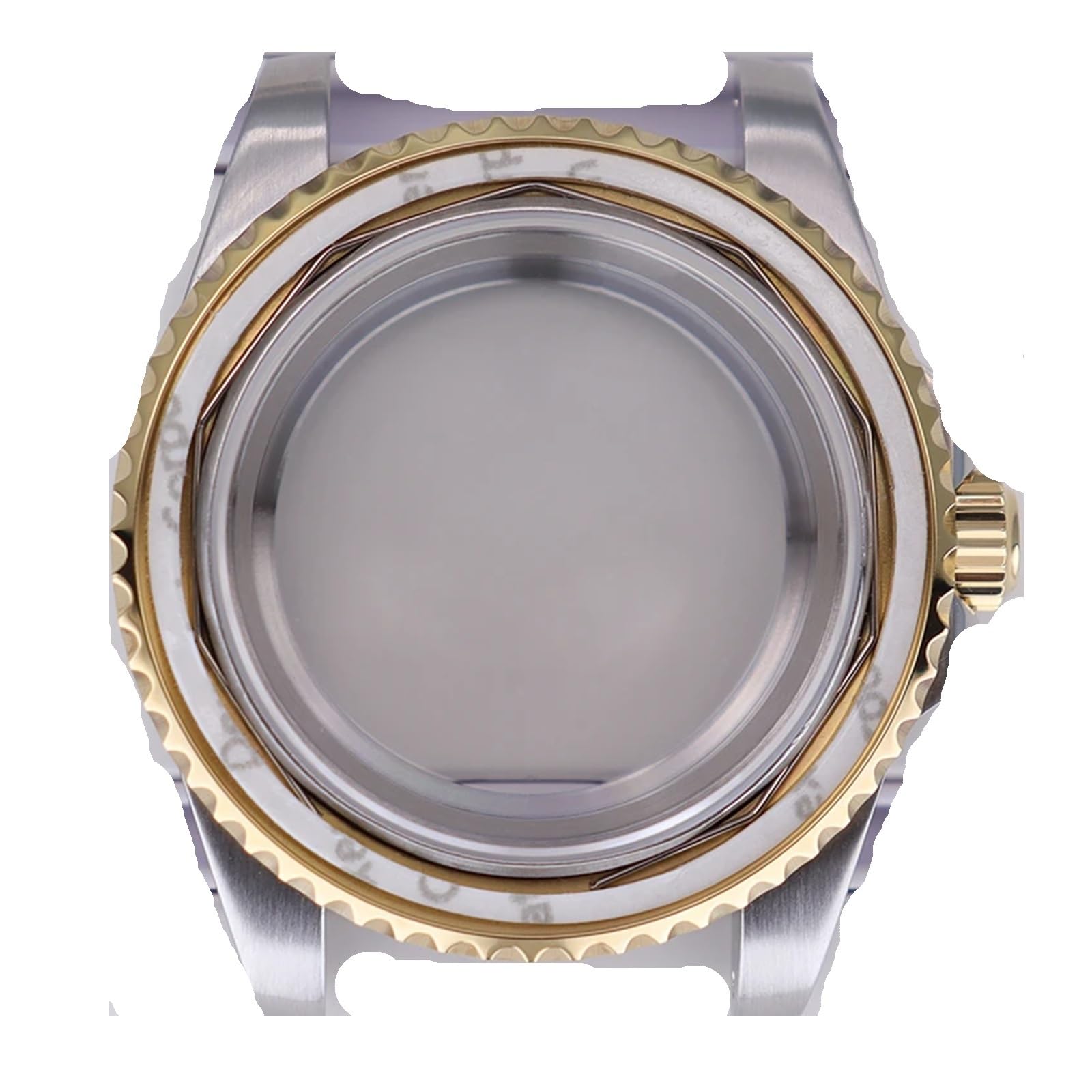 Silver Gold 40mm Watch Case 28.5mm Dial Sapphire Glass Compatible For NH35 NH36 NH34 4R36 Miyota8215 Eta2824 Movement