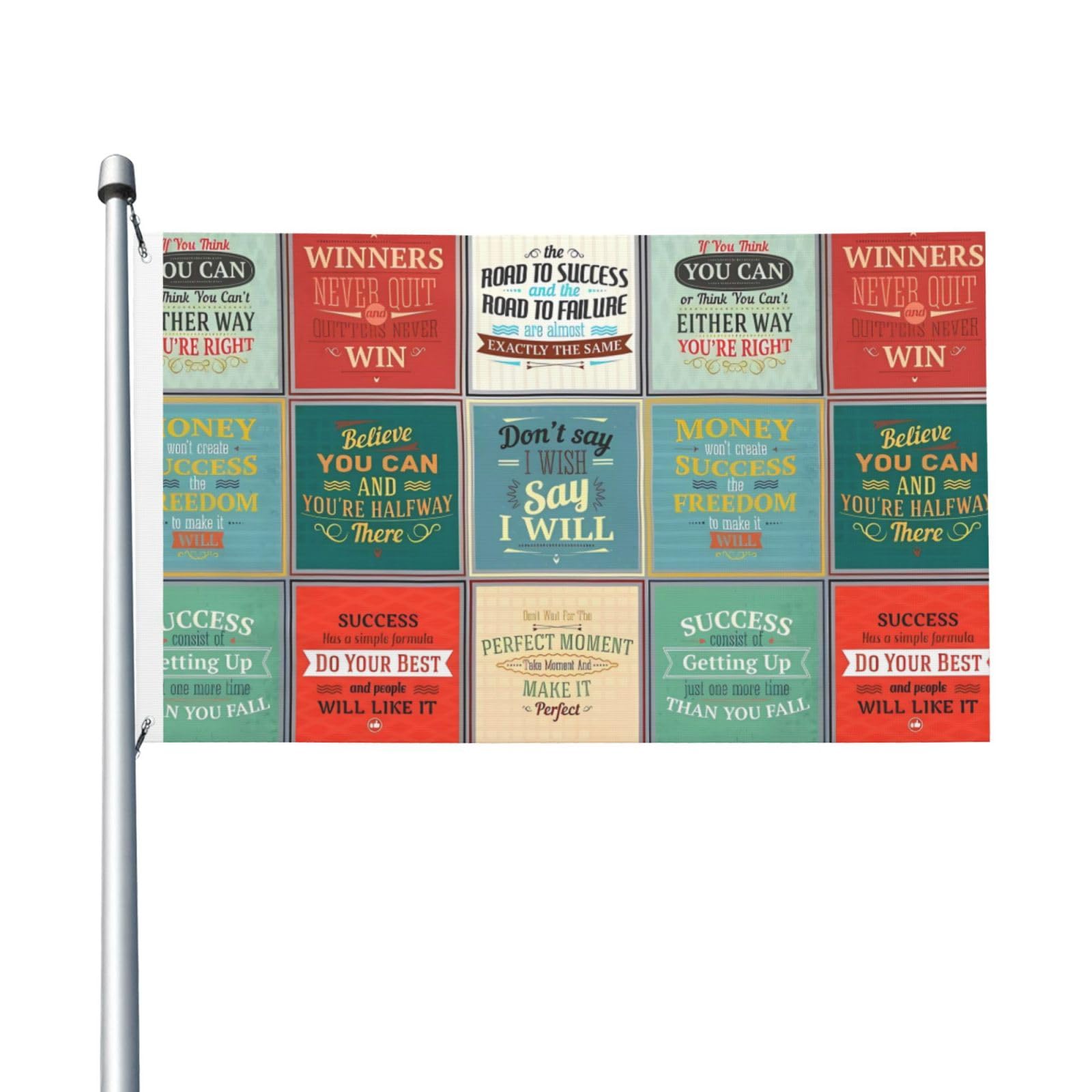 Flagge 'Bad Decisions Make The Best Stories' | 90 X 150 Cm | Lustiges Statement | Aus Wetterfestem Polyester | Mit 2 Messingösen | Für Garten, Balkon & Zimmer