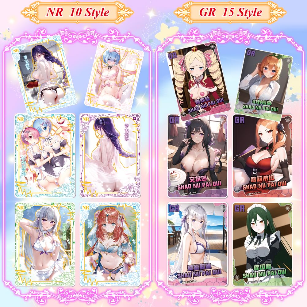 KUPAIDE Halloween Night - 1 Box, MEIKA Series TCG Anime Girl Cards Collection (WSJZY)