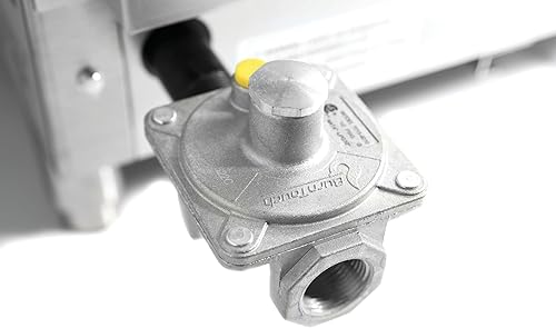 Miniatura 5 de Kratos Plancha comercial de encimera de 24 pulgadas de ancho, placa caliente de gas para restaurantes, controles manuales, 2 quemadores