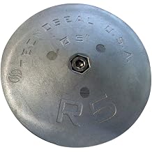 Tecnoseal R5 Rudder Anode - Zinc - 5" Diameter