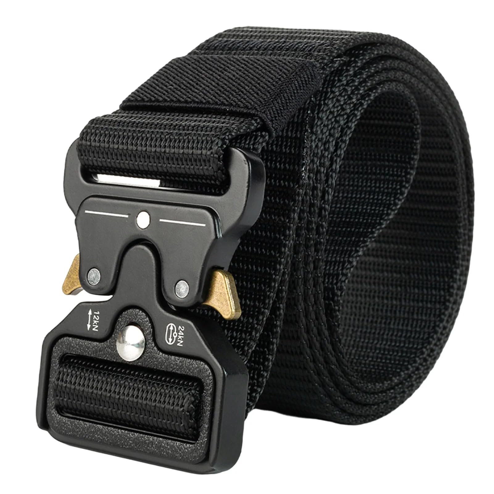 wildhorn Nylon Tactical Belt for Men I Factory Casual Outdoor Adjustable Belt with Zinc Alloy Buckle-picture-46