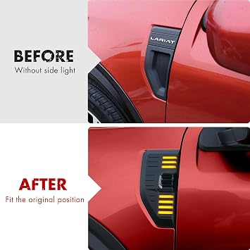 Mabett Side Marker Lights for 2022-2026 Ford Maverick Accessories 2PCS