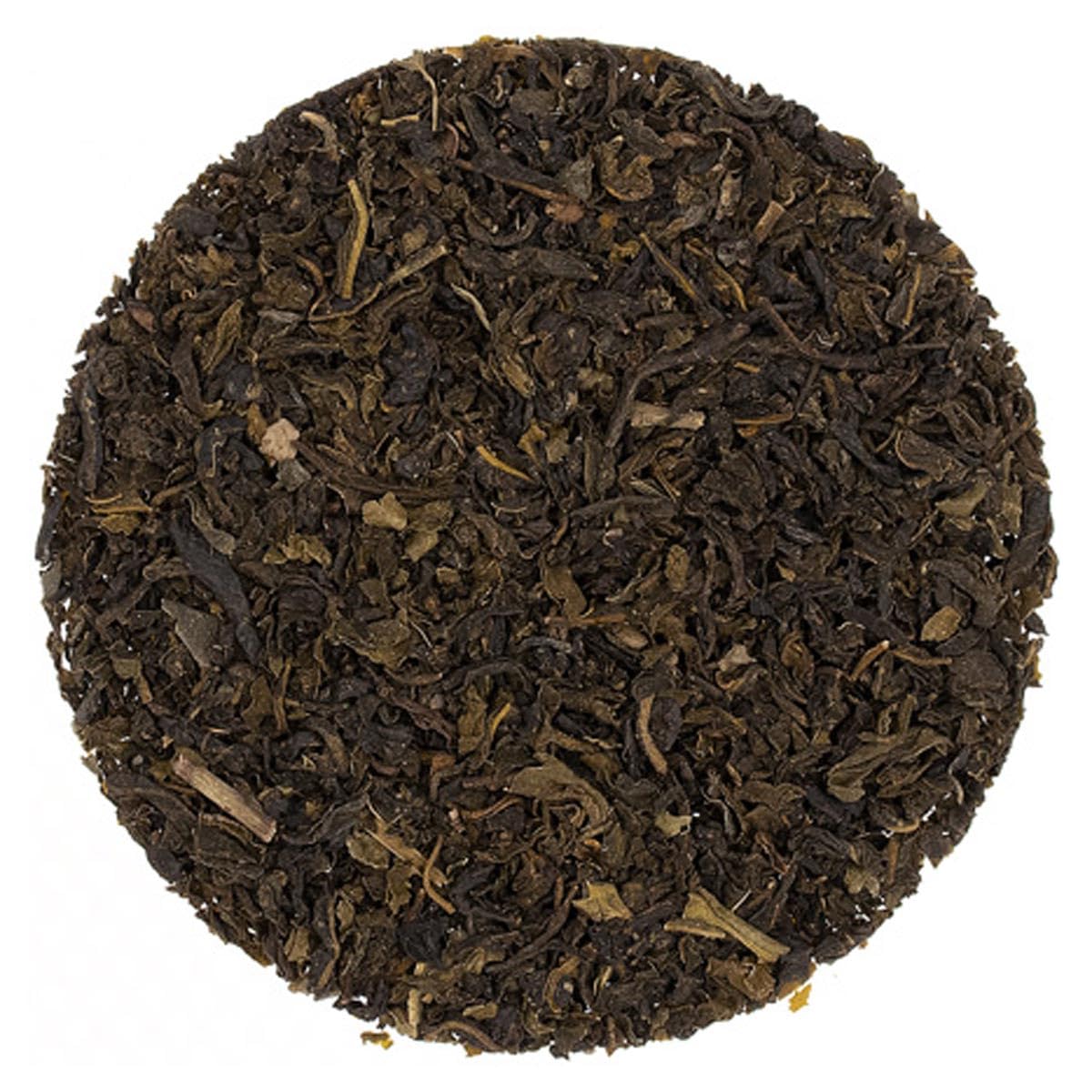 Sencha Green CO2 Decaffeinated Tea - 16oz | Loose Leaf Pouches | Japanese Style Steamed Green Tea | Long Leaf Cut | No Chemical Solvents | Smooth Fresh Taste | Enjoy Hot or Iced