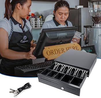 Amazon.co.jp: REENEW キャッシュドロア 小型 自動 + 手動 エアレジ