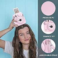 Vista 3 de WOGOZAN Kit de accesorios para funda Fujifilm Instax Mini 12 para cámara instantánea + álbum para mini película de 3 pulgadas + filtros de color +