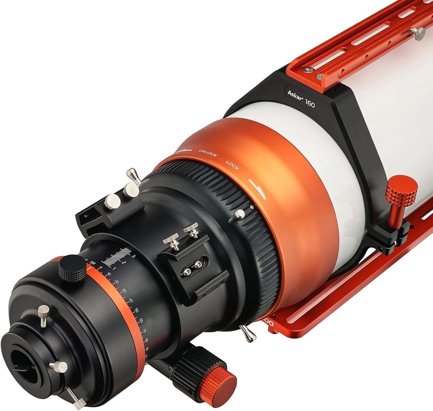 Askar 160APO Telescope Focal Length 1120mm Aperture 160mm f/7 Refractor Triplet air-Spaced APO ED Glass for Visual Observation and Astrophotography