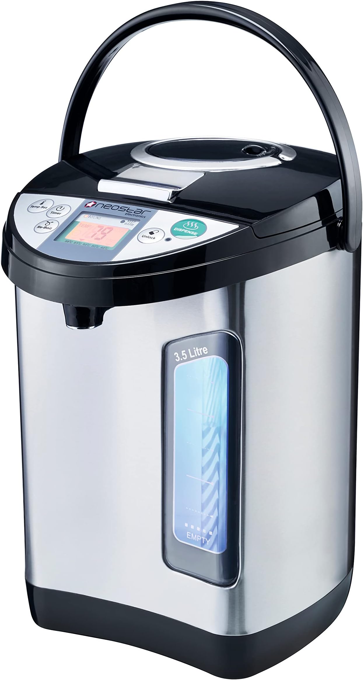 3.5L Perma Therm Instant Hot Water Dispenser - Fast Rapid Boil 3.5 Litre Capacity 12 Cup Electric Instant Kettle Urn Perfect for Home or Office