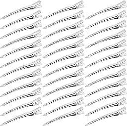 Fermagli per Capelli Professionali, 36 Pezzi Becchi D'oca per Capelli, Metallo Fermagl, Capelli Styling Clip per Capell, per acconciature Donna Ragazza Hair Clip