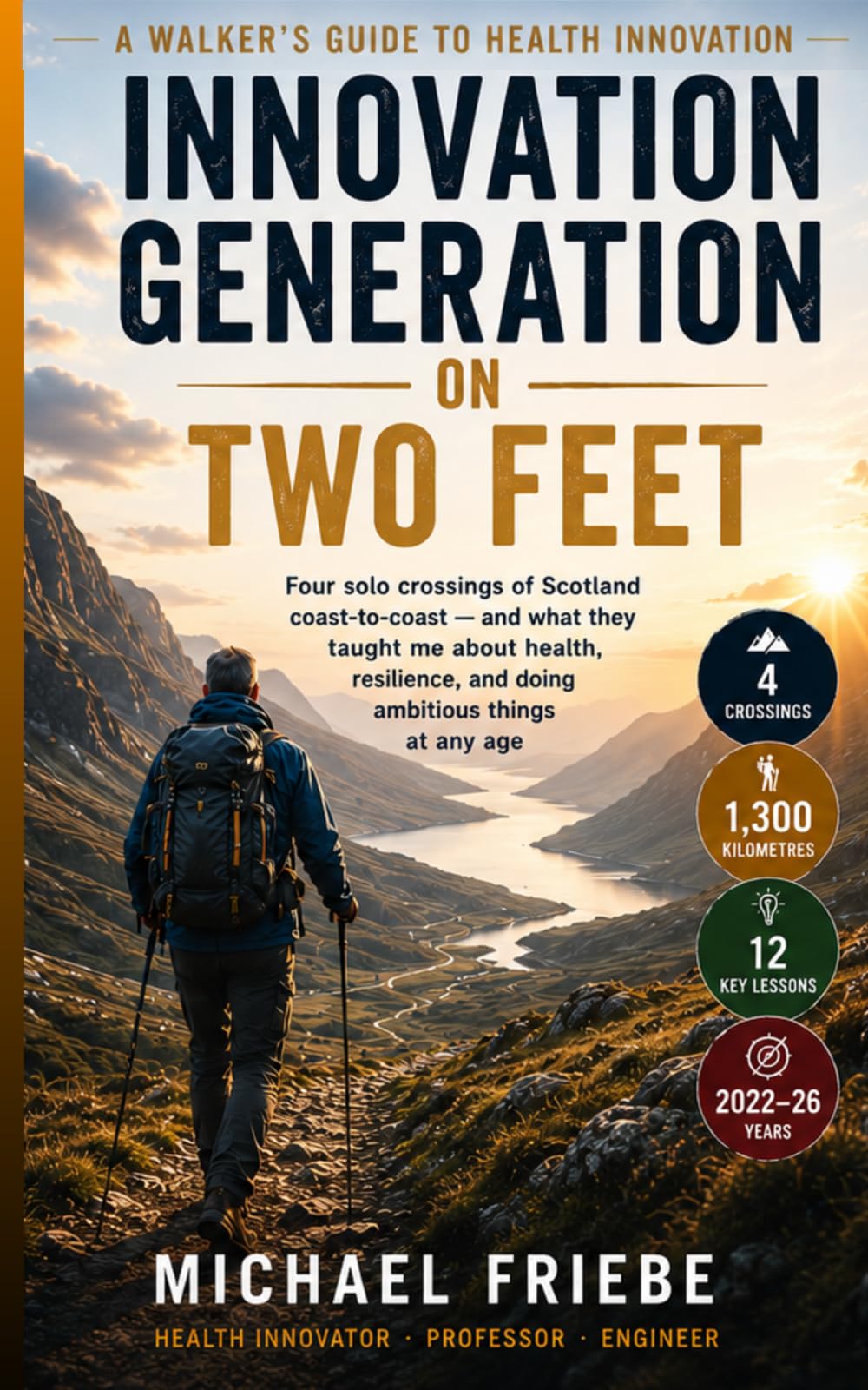 INNOVATION GENERATION ON TWO FEET: Four solo crossings of Scotland coast-to-coast (TGOC) – and what they taught me about health, resilience, and doing ambitious things