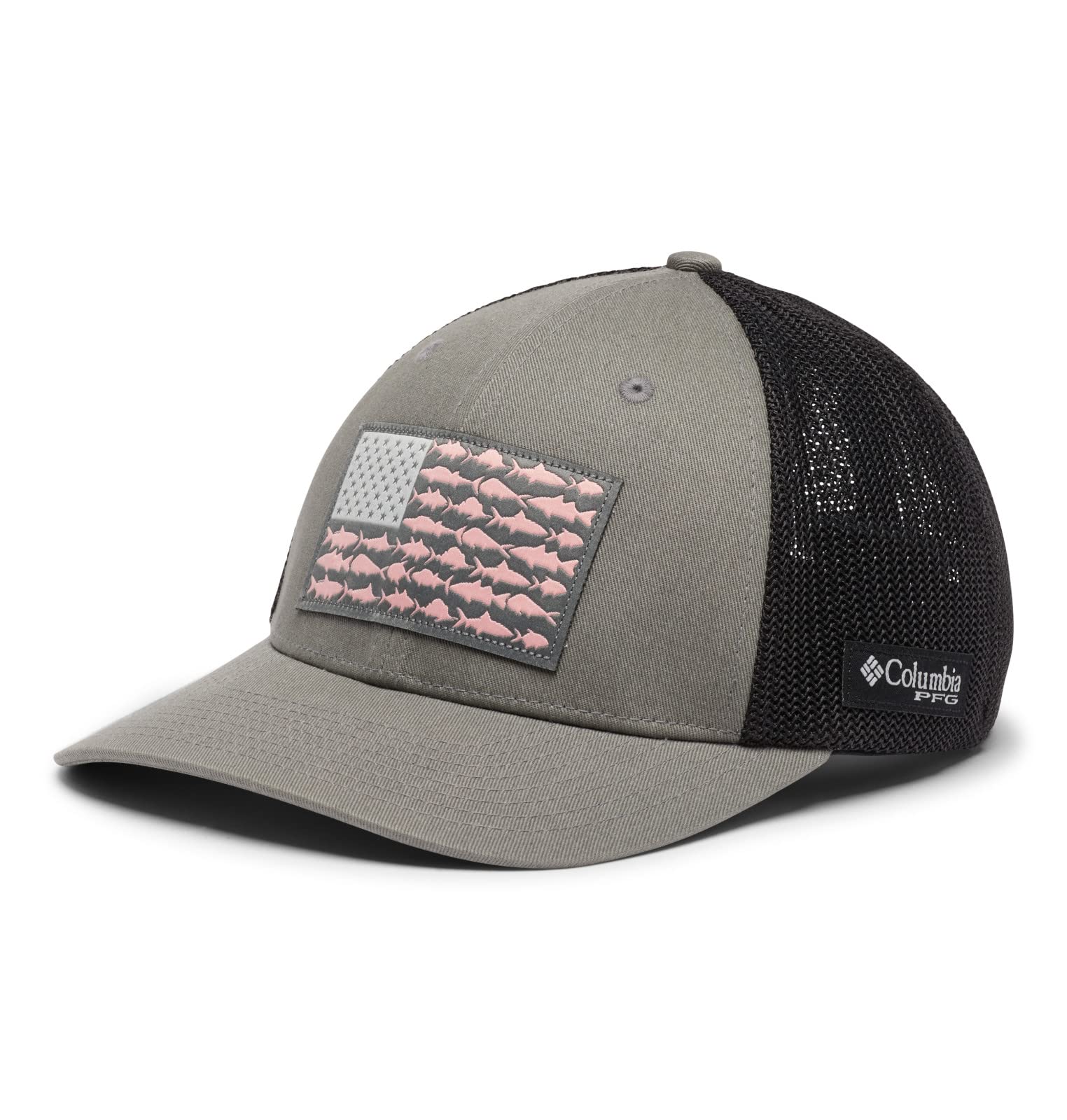Columbia Casquette en Maille PFG, Titane/Noir, Large/X-Large