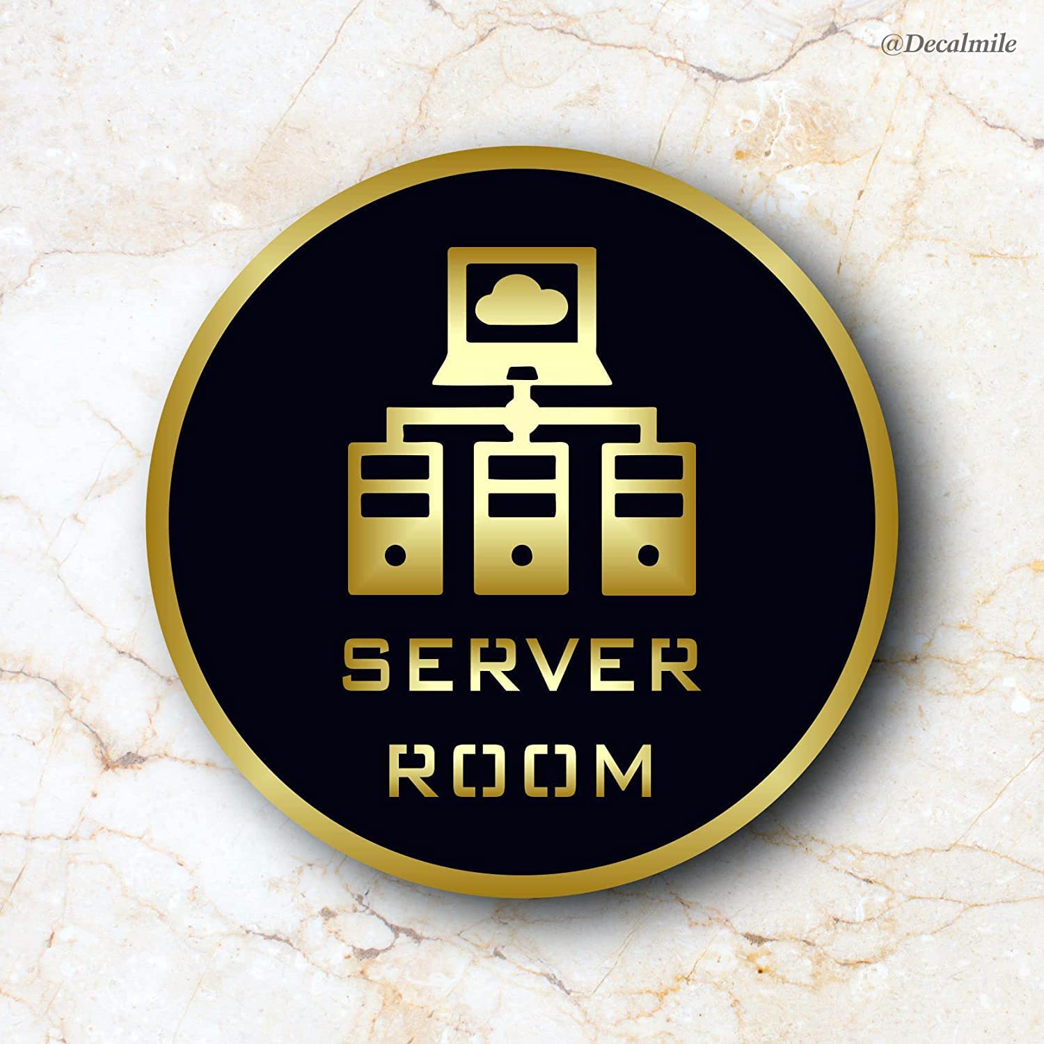 Kubik Letters Sever Room Signage nano Self-Adhesive Black Golden Sign for Business Shop Stores Cafes Shops Hospital School Office Hotel Restaurant Hotel Company Malls(SEVER ROOM) (B0CX1YNZKN) Amazon Price History, Amazon Price Tracker