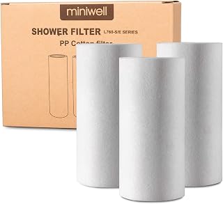 Luxury Shower Filter L760 Series (4. Replacement-3Pack PP cotton Filter)