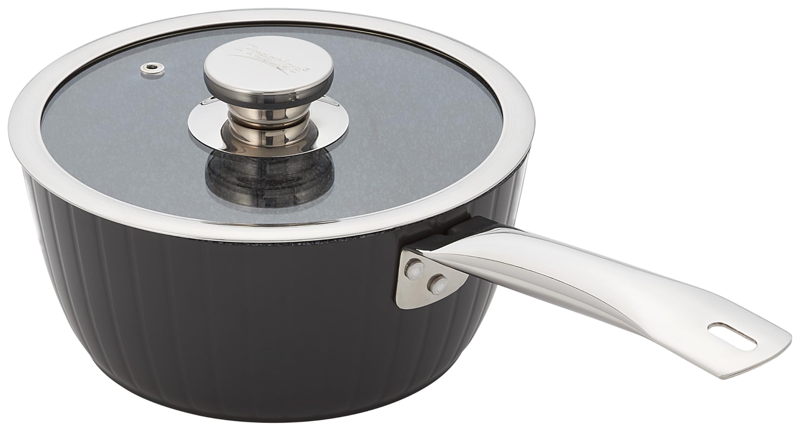 Judge Evertough Non-Stick Saucepan 20Cm / 2LBlack from B&Q