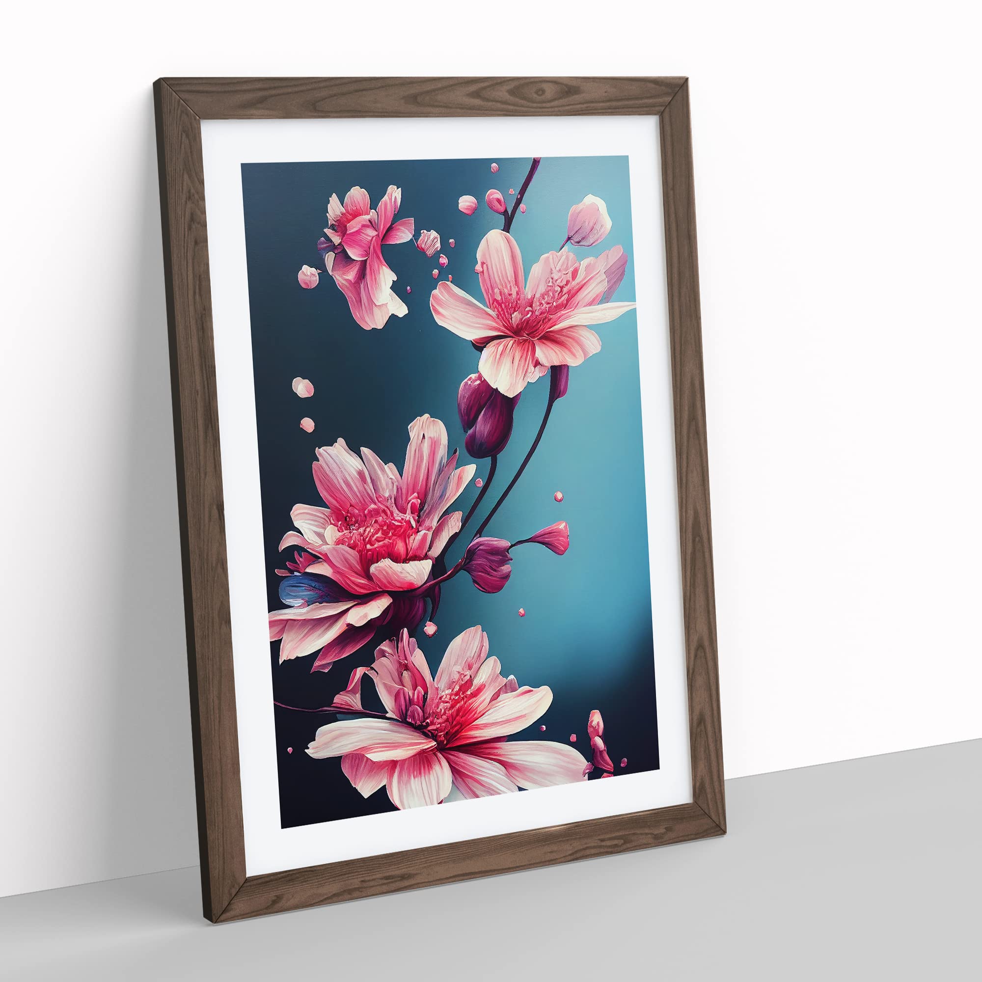 The Miraculous Flowers Framed Print, Walnut, A3 (34 x 46 cm) - Image 3