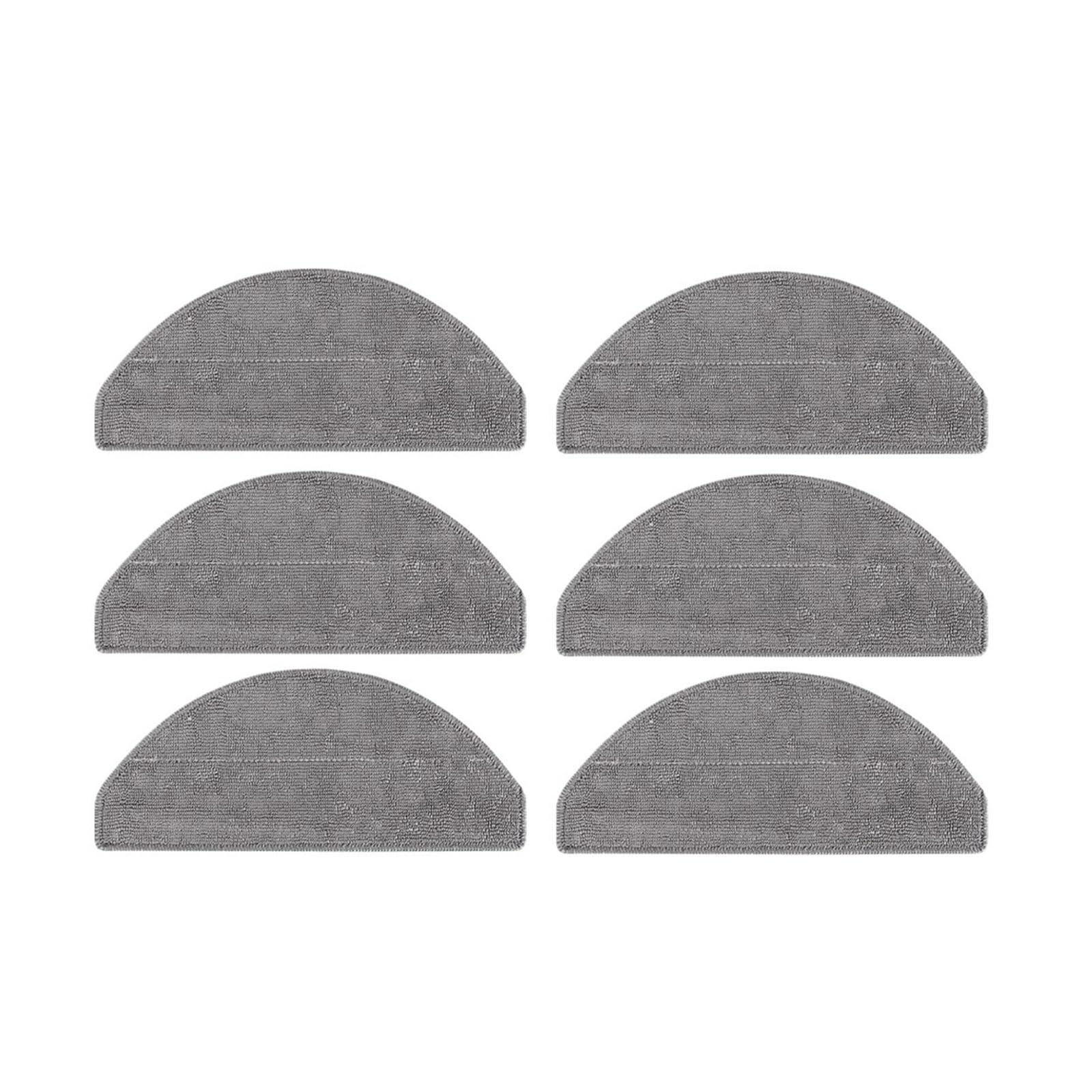 LMRXOFE Mop Cloths Parts,Compatible For Roborock,Q7 M5 Q7 L5 Q7B TF Sweeper Robot Vacuum Cleaner Attachments Mop Pads Consumables(6pcs)
