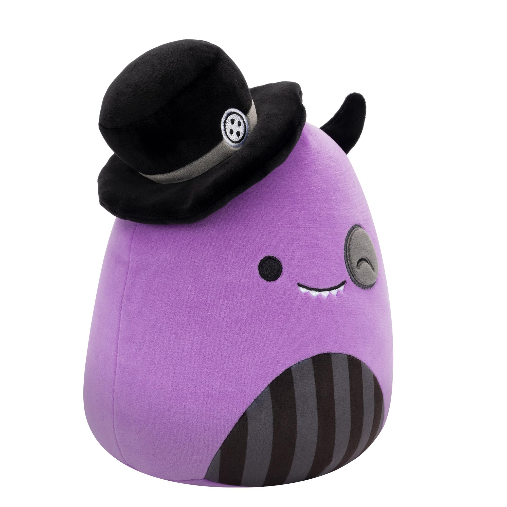 Squishmallows Original 7.5 Inch Halloween Earworm the Winking Purple Monster, 7.5 inches - Image 2
