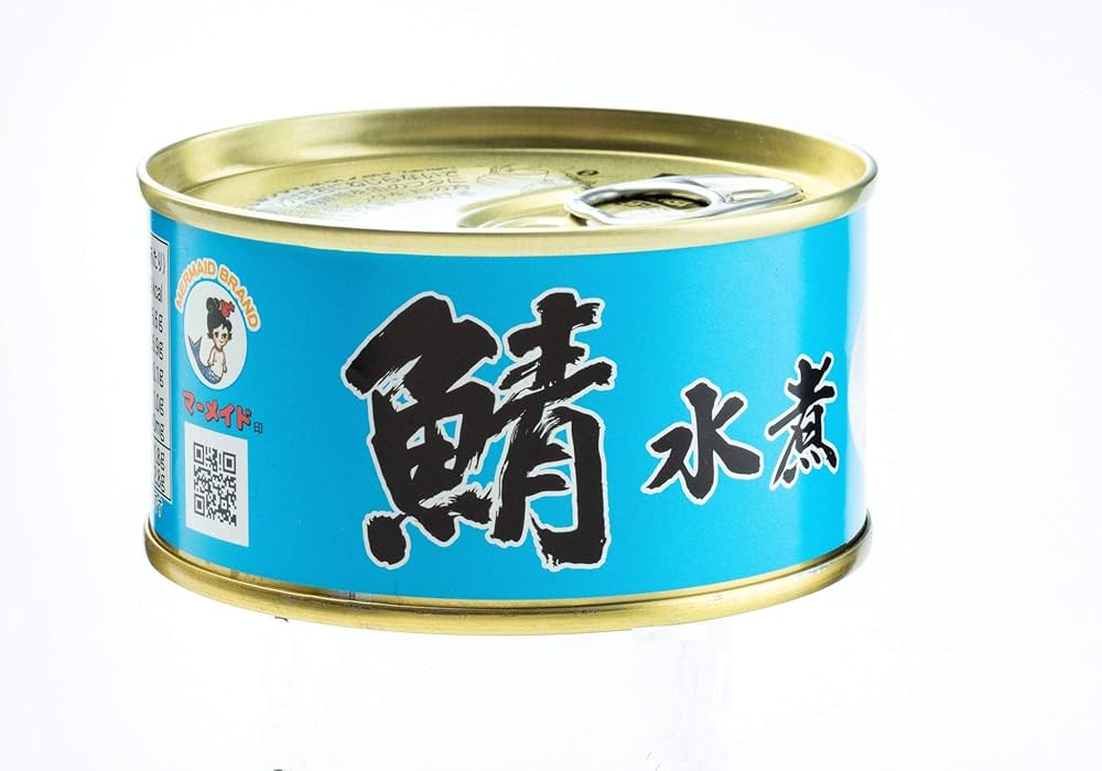 Amazon | 福井缶詰 鯖水煮缶詰 鯖（さば）水煮 180g 6個 | 福井