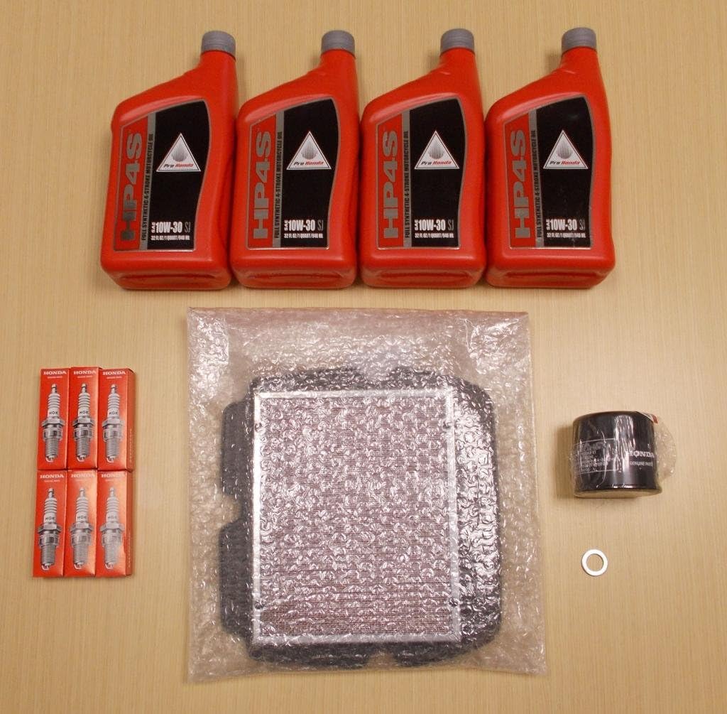 New 2013-2014 Honda GL1800 Gold Wing F6B OE Complete Synthetic Oil Tune-Up Kit