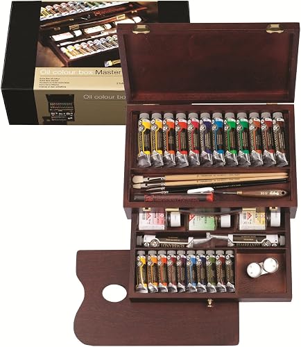 Rembrandt Talens Rembrandt Professional 22-Oil Paints with Accessories Set