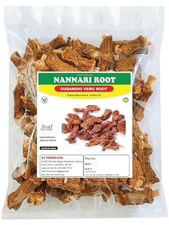Nannari Roots 100g | Anantmool | Sugandhi Veru | Indian Sarsaparilla | Hemidesmus Indicus