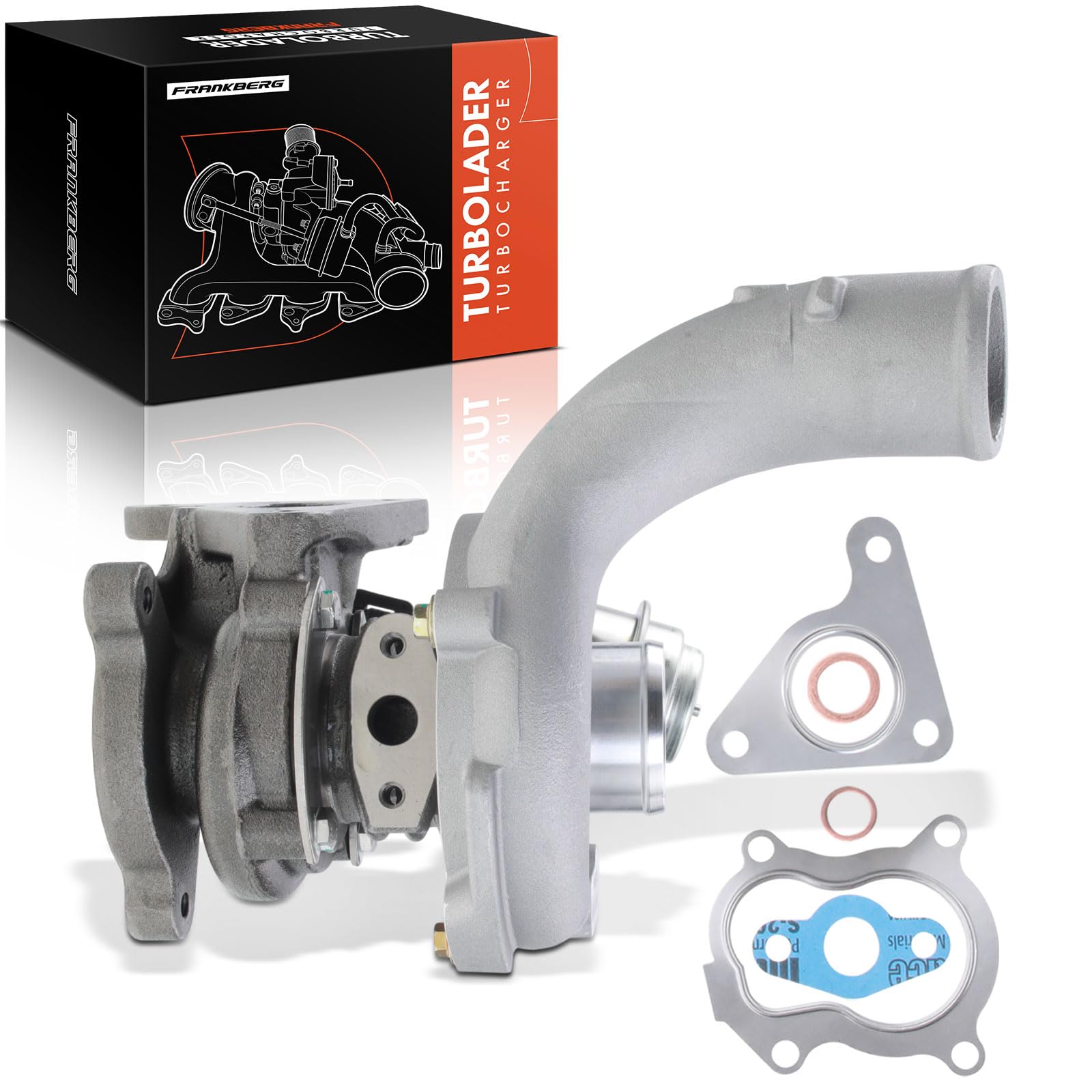 Frankberg Turbocompressore 7700108052 | Compatibile con: M.e.g.a.n.e I Classic LA0/1, Primastar pianale/telaio X83, Carisma Saloon DA, M.e.g.a.n.e I Coach DA0/1