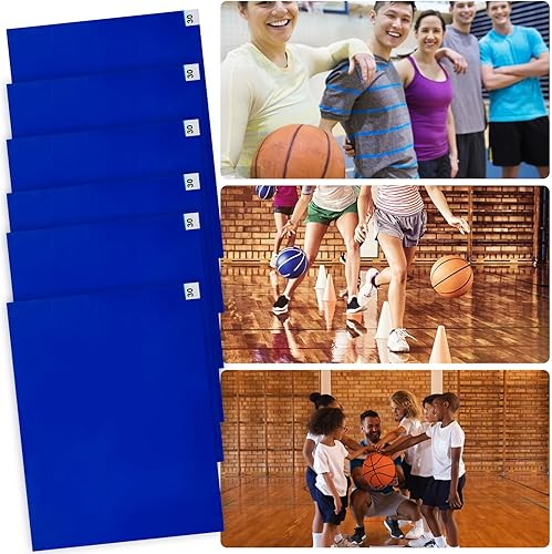 Miniatura 7 de Rainmae 180 alfombrillas adhesivas de baloncesto, hojas de repuesto de 17.7 x 13.8 pulgadas, alfombrillas de agarre limpio, hoja de repuesto