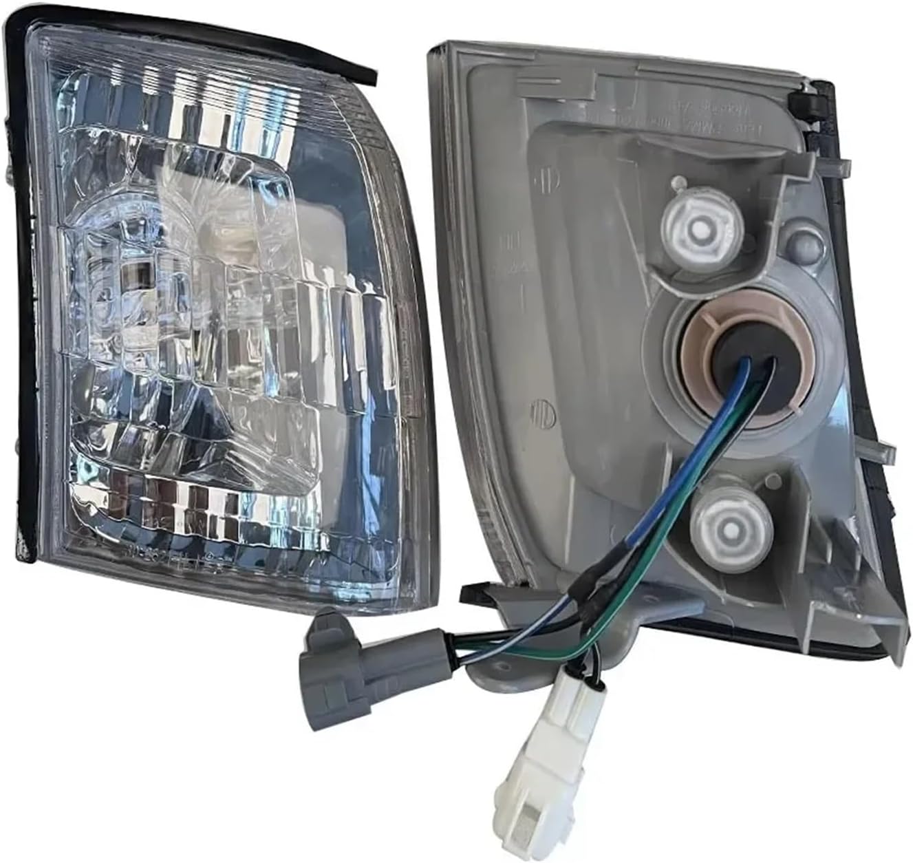 Set Car Corner Lights Turn Signals Compatible With Toyota Crown JZS151 JZS153 JZS155 GS151 1998 to 2002 Crystal