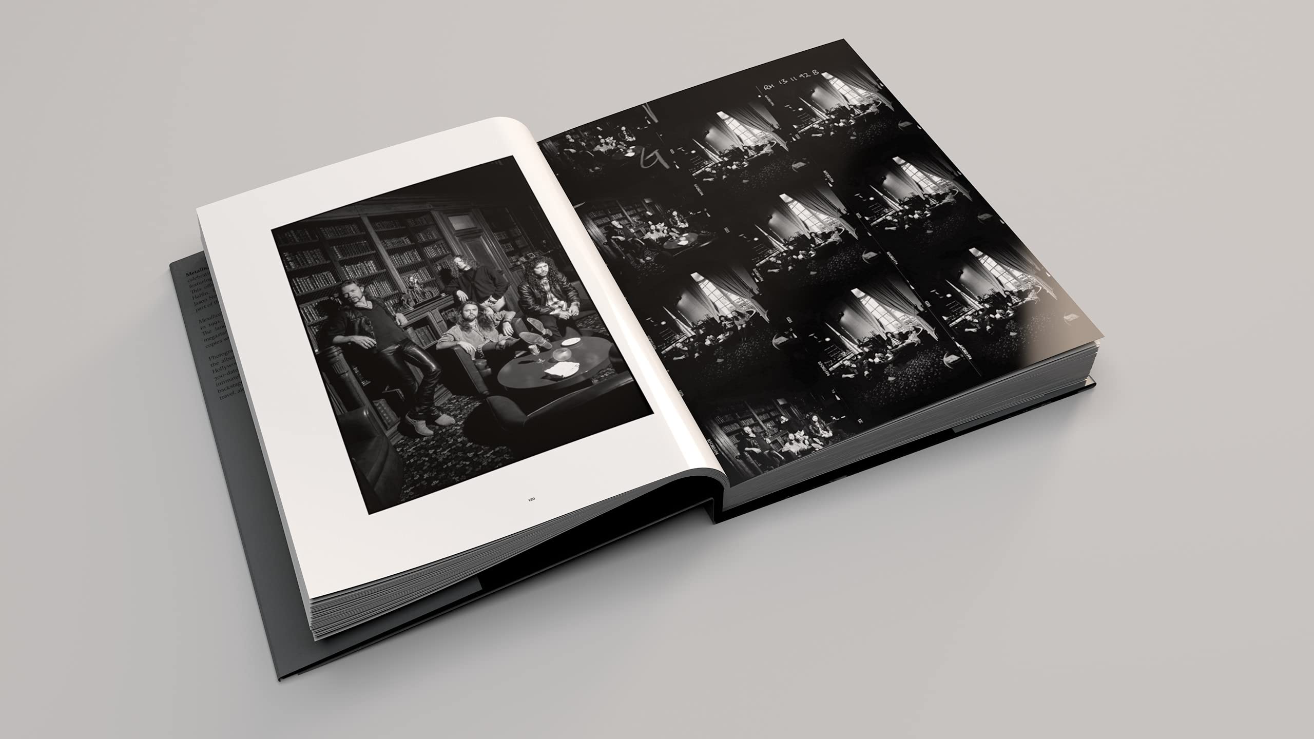 Metallica: The black album in black and white. Ediz. illustrata