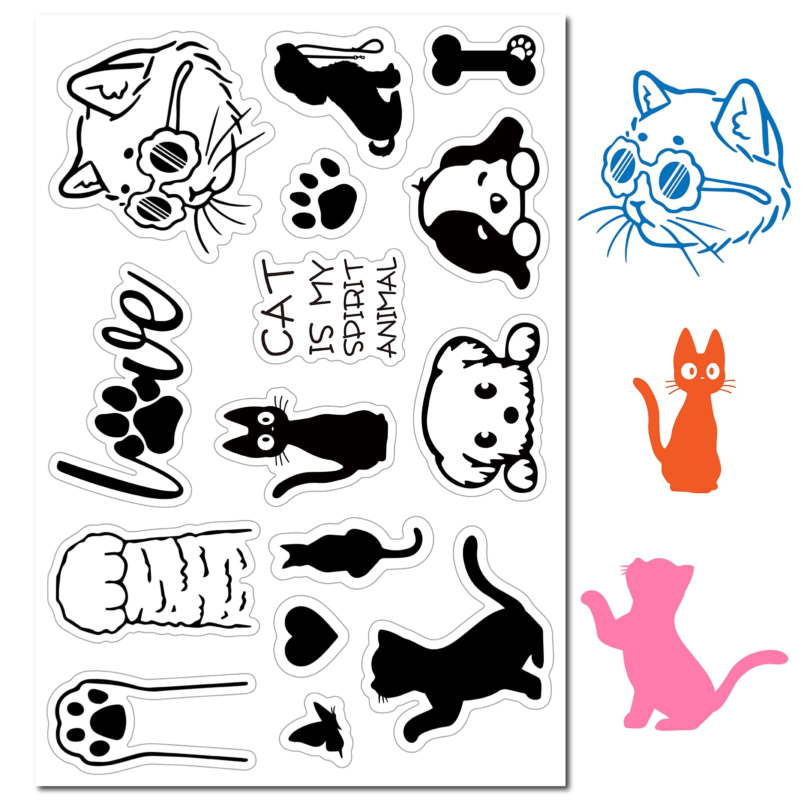 CRASPIRE Tampon En Caoutchouc Transparent Avec Carillon