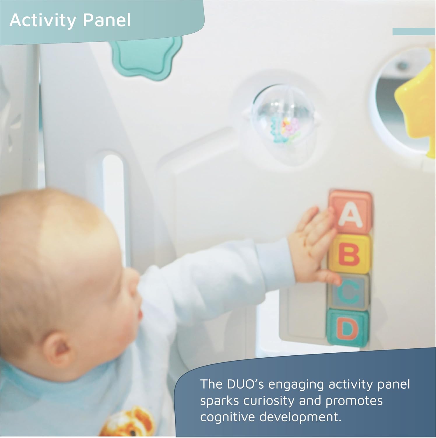 Venture All Stars DUO Playpen activity panel