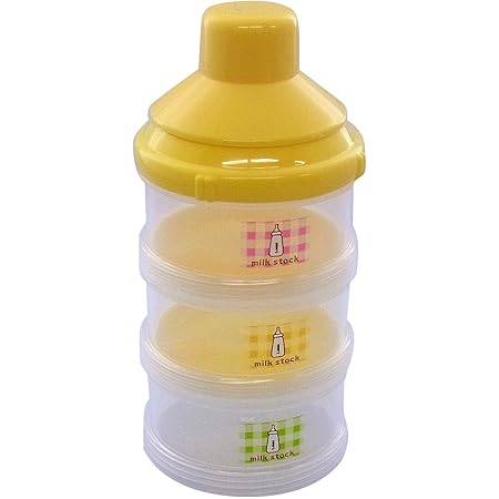 Amazon シンセーインターナショナル ミルクストック 約80mlｘ3 粉ミルクが入れやすいロード型キャップ 調乳器具 ベビー マタニティ 通販